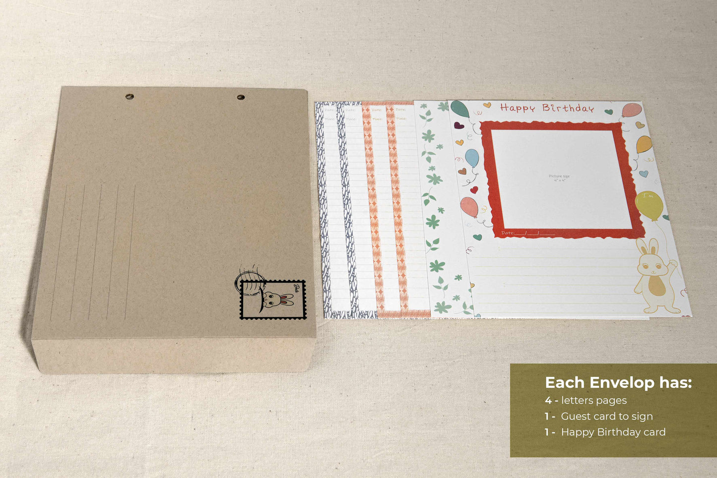 Memory Book / Birthday Letter to My Child